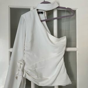 White fancy top